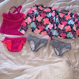 girl’s swimming clothes 4t-5t price is for all